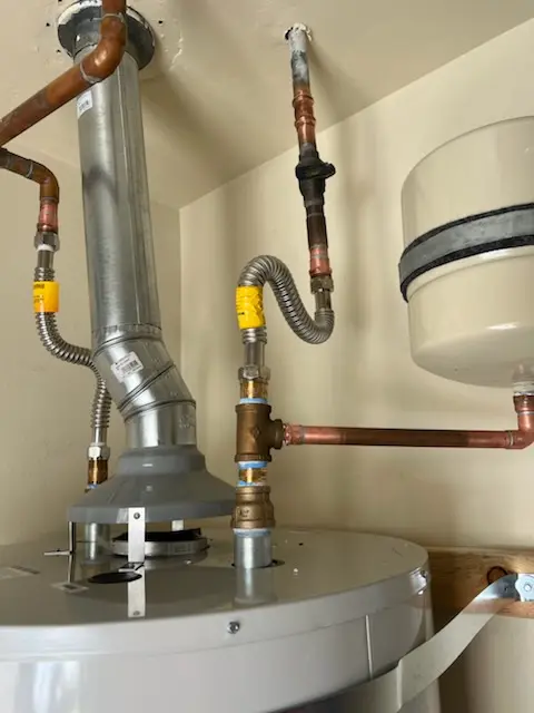 Water heater installation and plumbing repair in Brockton